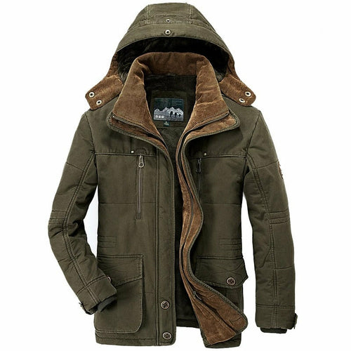 MALEFICUBRIS 'Frostwarden' Hooded Winter Parka