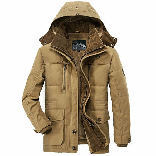 MALEFICUBRIS 'Frostwarden' Hooded Winter Parka
