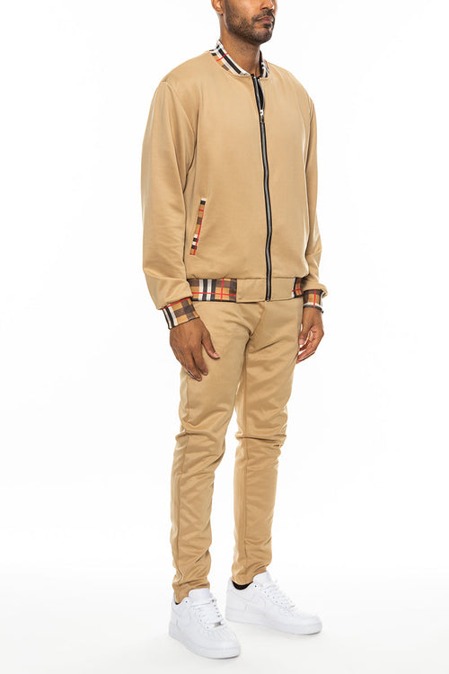 MALEFICUBRIS 'Gridline Protocol' Checker-Trim Track Set