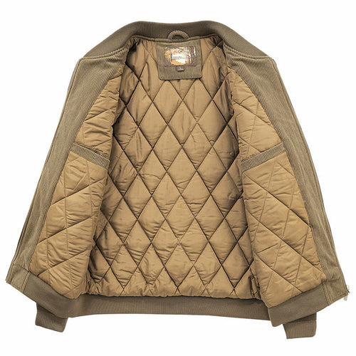 MALEFICUBRIS 'Ironbound' Round-Collar Elbow-Patch Jacket