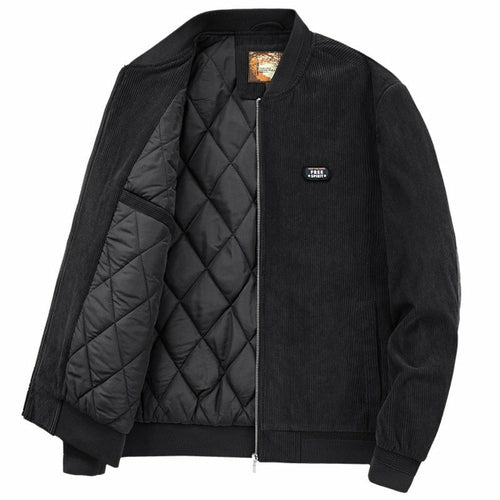 MALEFICUBRIS 'Ironbound' Round-Collar Elbow-Patch Jacket